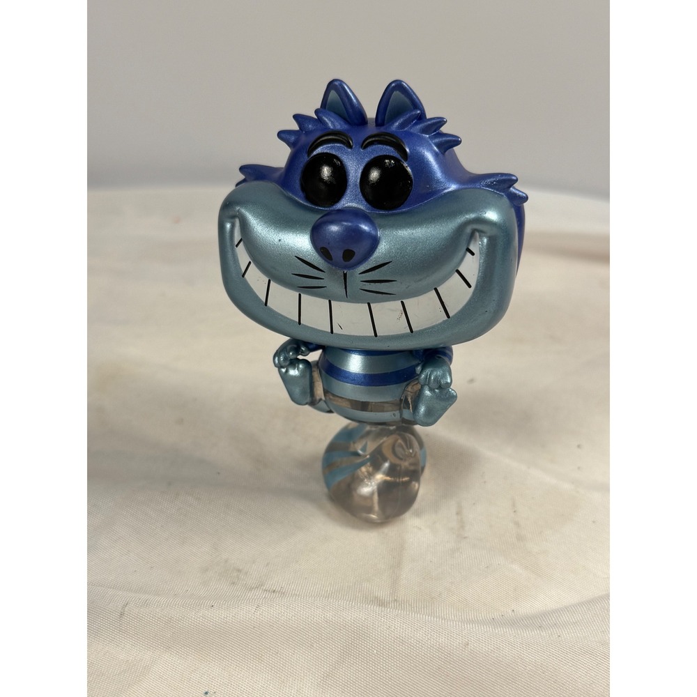 Disney Funko Pop Cheshire Cat Metallic Blue Vinyl Figure Alice in Wonderland OOB